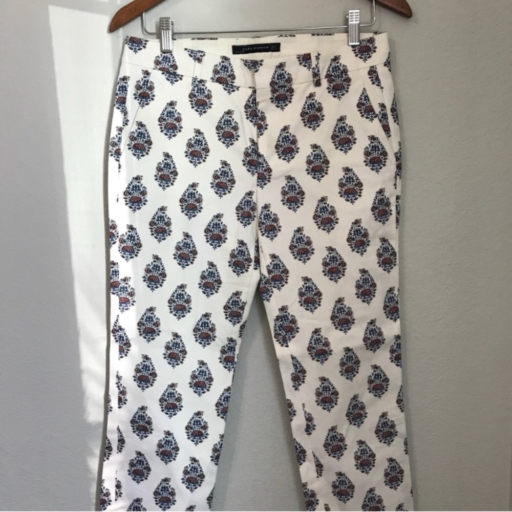 Zara Patterned Pants - image 2
